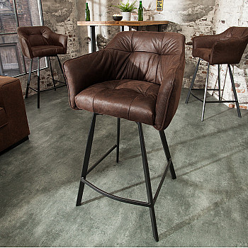 Barová stolička 39082 Loft Anti Hnedá