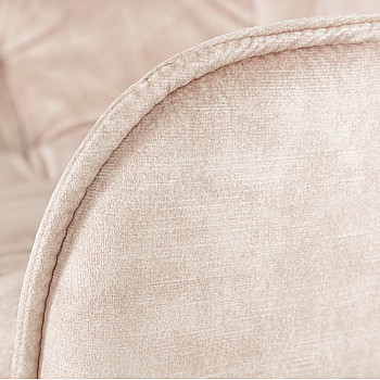 Barová stolička 41958 Milano Zamat Champange