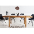 Rozkladací jedálenský stôl 20976 120/200x80cm Masív drevo Palisander Rozkladací jedálenský stôl 20976 120/200x80cm Masív drevo Palisander