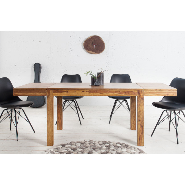 Rozkladací jedálenský stôl 20976 120/200x80cm Masív drevo Palisander Rozkladací jedálenský stôl 20976 120/200x80cm Masív drevo Palisander