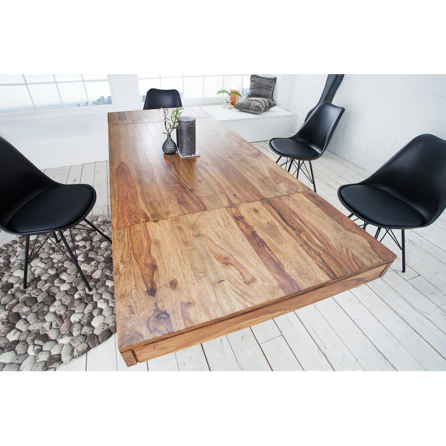 Rozkladací jedálenský stôl 20976 120/200x80cm Masív drevo Palisander Rozkladací jedálenský stôl 20976 120/200x80cm Masív drevo Palisander