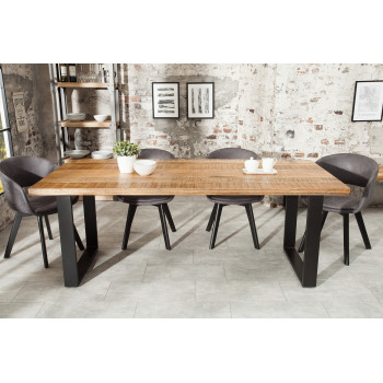 Jedálenský stôl 38656 160x90cm Masív drevo Mango prírodné - PRODUKT JE SKLADOM - 1Ks