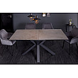 Rozkladací jedálenský stôl 41091 180/225x90cm Betón keramika Rozkladací jedálenský stôl 41091 180/225x90cm Betón keramika