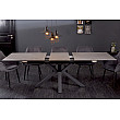 Rozkladací jedálenský stôl 41091 180/225x90cm Betón keramika Rozkladací jedálenský stôl 41091 180/225x90cm Betón keramika