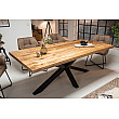 Jedálenský stôl 39443 180x90cm Masív drevo Mango prírodné Jedálenský stôl 39443 180x90cm Masív drevo Mango prírodné