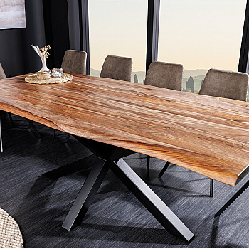 Jedálenský stôl Mammut 43700 200x100cm Masív drevo Palisander