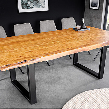 Jedálenský stôl Mammut 43789 200x100cm Masív drevo Acacia