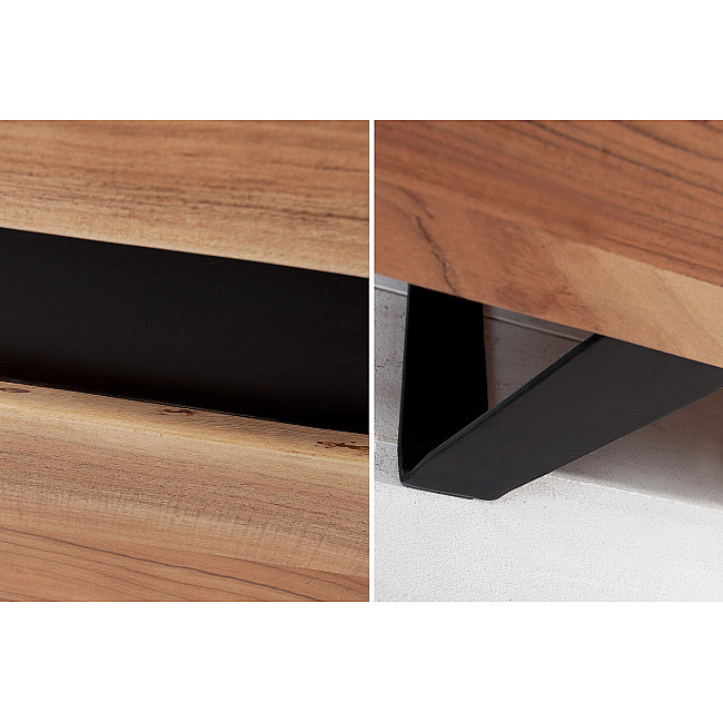 Komoda/Vitrína 38330 120cm Drevo Acacia Komoda/Vitrína 38330 120cm Drevo Acacia