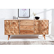 Komoda 38420 145cm Drevo Acacia Retro Komoda 38420 145cm Drevo Acacia Retro