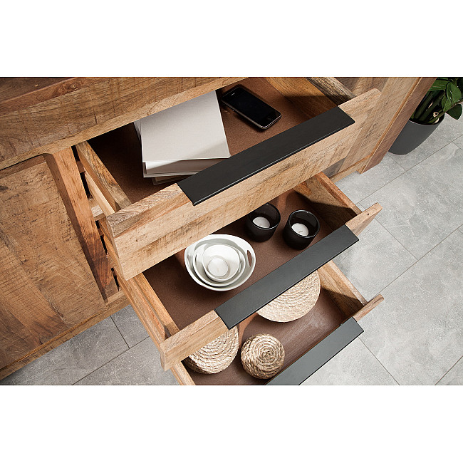 Komoda 38930 175cm Drevo Mango Industrial look - PRODUKT JE SKLADOM U NÁS - 1Ks Komoda 38930 175cm Drevo Mango Industrial look - PRODUKT JE SKLADOM U NÁS - 1Ks