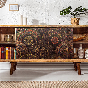 Komoda 39039 160cm Drevo Mango Retro