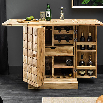 Komoda/Bar 39750 Drevo Acacia