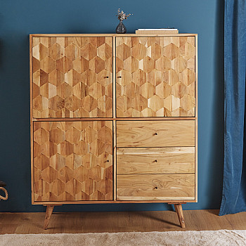 Komoda 39941 120cm Drevo Acacia