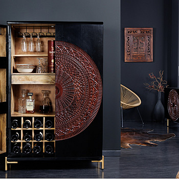 Komoda/Bar 41106 95cm Mandala Drevo Mango