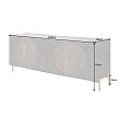 Komoda 41121 160cm Mandala Drevo Mango - PRODUKT JE SKLADOM U NÁS - 1Ks Komoda 41121 160cm Mandala Drevo Mango - PRODUKT JE SKLADOM U NÁS - 1Ks