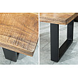 Konferenčný stôl 38662 100x60cm Drevo Mango Konferenčný stôl 38662 100x60cm Drevo Mango