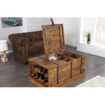 Konferenčný stôl 39060 100x60cm Winebar Drevo Palisander - PRODUKT JE SKLADOM - 1Ks