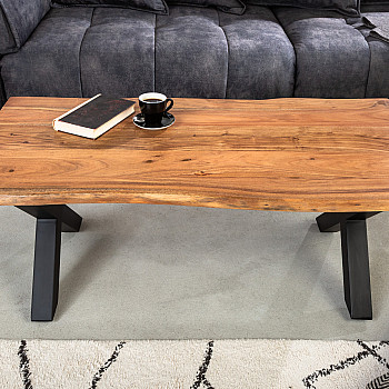 Konferenčný stôl Mammut 41654 120x60cm Drevo Acacia Honey