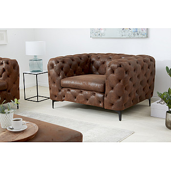 Kreslo 40465 Modern Barock Antik Hnedá