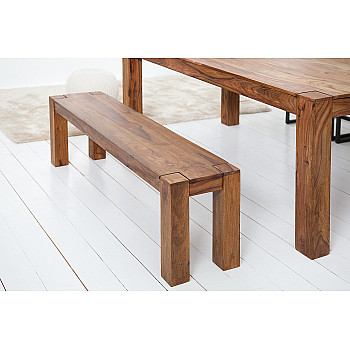 Lavica 15521 140cm Masív drevo Palisander Lavica 15521 140cm Masív drevo Palisander