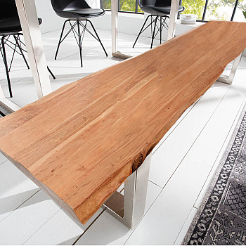 Lavica Mammut 200cm Masív drevo Acacia