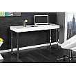 PC/Toaletný - stolík 16714 120cm Biely vysoký lesk