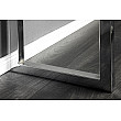 PC/Toaletný - stolík 16714 120cm Biely vysoký lesk