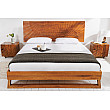 Posteľ 41191 180x200cm Scorpion Masív drevo Mango hnedá