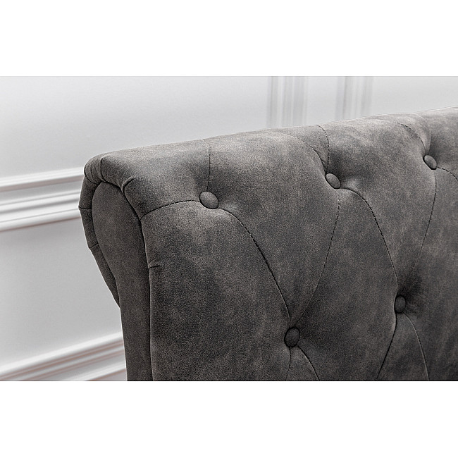 Posteľ 41413 180x200cm Kensington Microfaser Tmavošedá