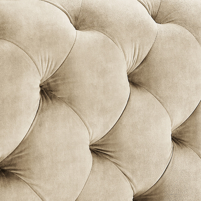 Posteľ 43256 180x200cm Modern Barock Zamat Champagner Posteľ 43256 180x200cm Modern Barock Zamat Champagner