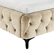 Posteľ 43256 180x200cm Modern Barock Zamat Champagner Posteľ 43256 180x200cm Modern Barock Zamat Champagner