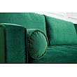 Rohová sedacia súprava 40274 Cozy - Zamat Smaragdovozelená