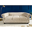 Sedacia súprava 42310 Chesterfield 3-sedenie Zamat Champagner Sedacia súprava 42310 Chesterfield 3-sedenie Zamat Champagner