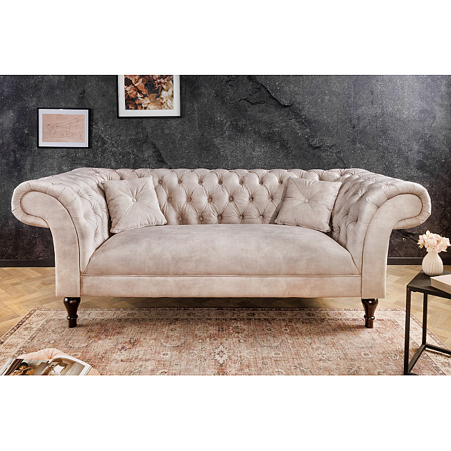 Sedacia súprava 42662 225cm Paris - Zamat Champagner Sedacia súprava 42662 225cm Paris - Zamat Champagner