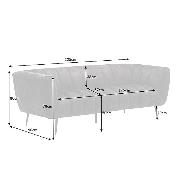 Sedacia súprava 43264 225cm Noblesse Zamat Starorúžová Sedacia súprava 43264 225cm Noblesse Zamat Starorúžová