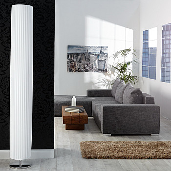 Stojaca lampa 1591 Biela Ø25cm - PRODUKT JE SKLADOM U NÁS - 1Ks