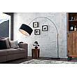 Stojaca lampa 35399 Oblúková Čierna Stojaca lampa 35399 Oblúková Čierna