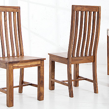 Stolička 17763 Drevo Sheesham/Palisander