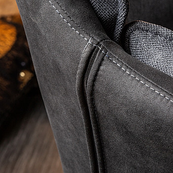 Stolička 39301 Lounger Šedá/Antracit - otočná