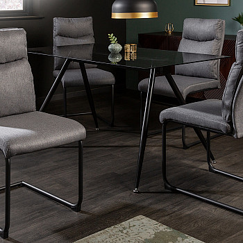 Stolička 41171 Comfort Látka Šedá