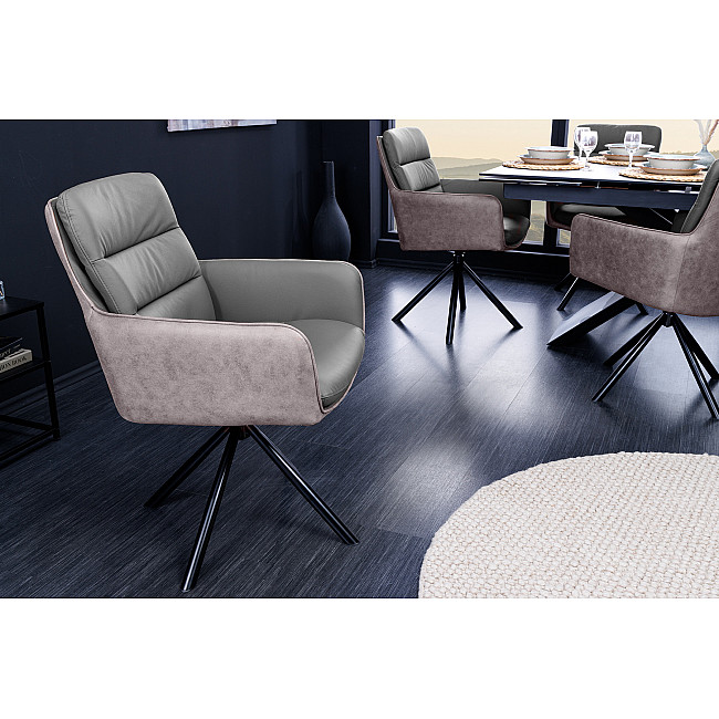 Stolička 43635 George Kožená Taupe