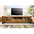 TV-skrinka 38810 200cm Drevo Divoký Dub TV-skrinka 38810 200cm Drevo Divoký Dub