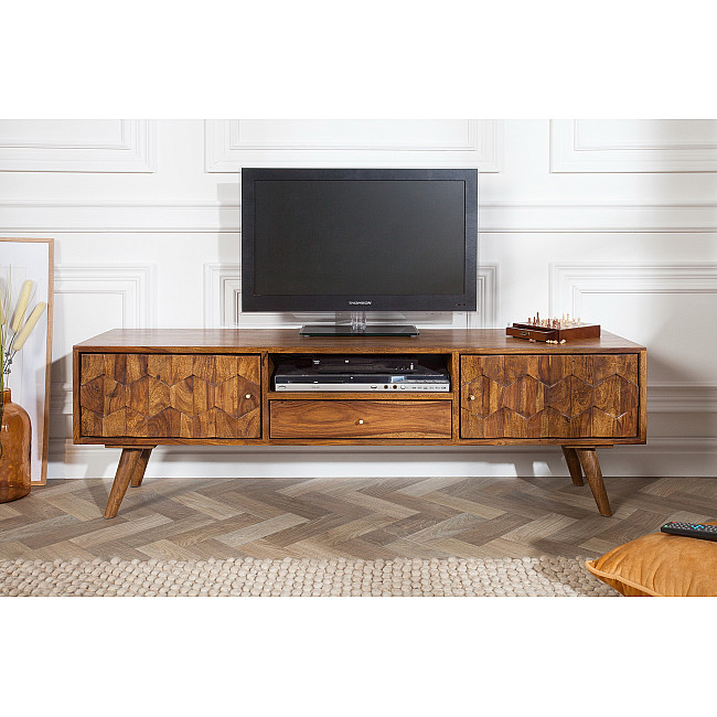 TV-skrinka 39744 140cm Masív drevo Palisander Retro - PRODUKT JE SKLADOM - 1Ks TV-skrinka 39744 140cm Masív drevo Palisander Retro - PRODUKT JE SKLADOM - 1Ks