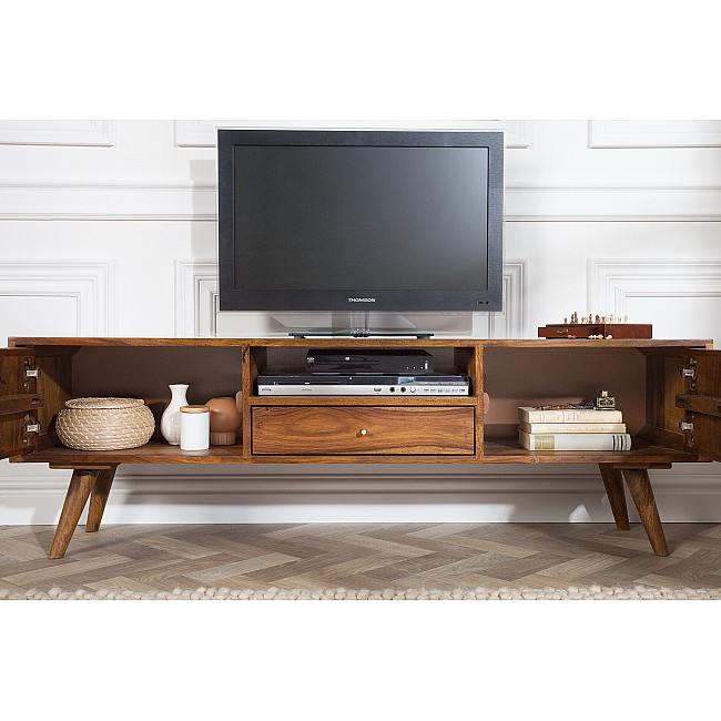 TV-skrinka 39744 140cm Masív drevo Palisander Retro - PRODUKT JE SKLADOM - 1Ks TV-skrinka 39744 140cm Masív drevo Palisander Retro - PRODUKT JE SKLADOM - 1Ks