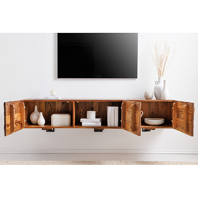 TV-skrinka 43238 Scorpion 160cm Drevo Mango