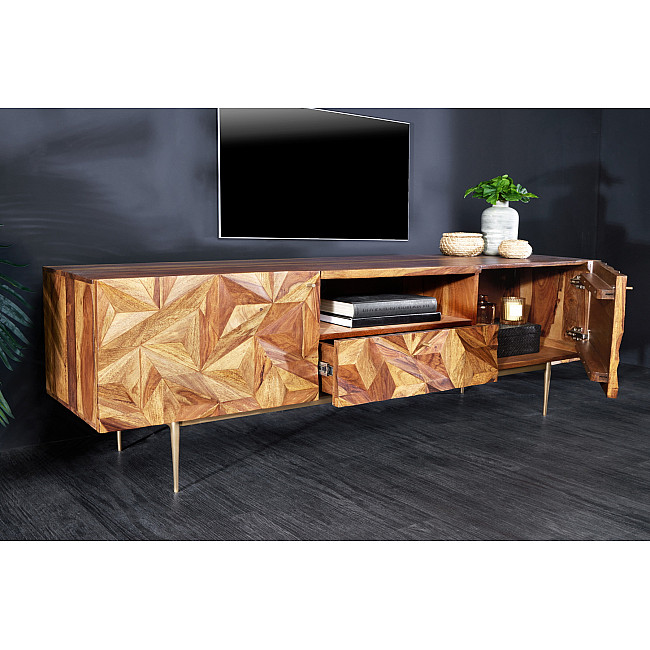 TV-skrinka 43448 Stone 160cm Drevo Palisander TV-skrinka 43448 Stone 160cm Drevo Palisander