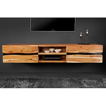 TV-skrinka 43706 Amazonas 160cm Drevo Acacia