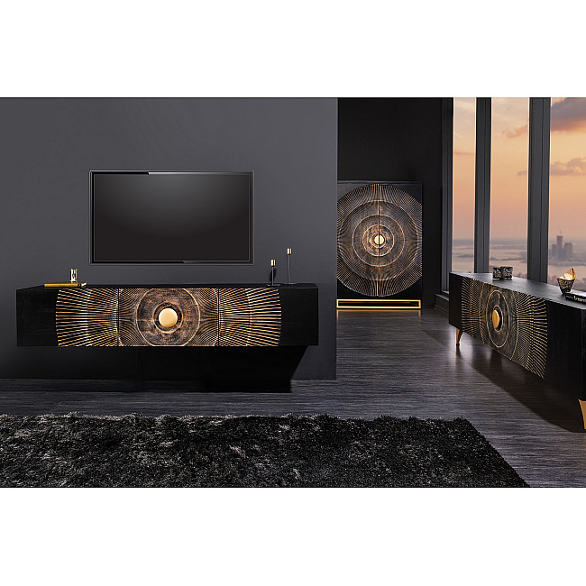 TV-skrinka 44250 Bailey 160cm Drevo Mango