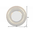 Zrkadlo 40396 Ø60cm Orient gold aluminium