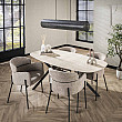 Jedálenský stôl 45-65 180x90cm Ceramik Travertín Jedálenský stôl 45-65 180x90cm Ceramik Travertín